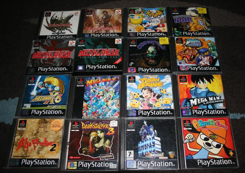 list game ps 1